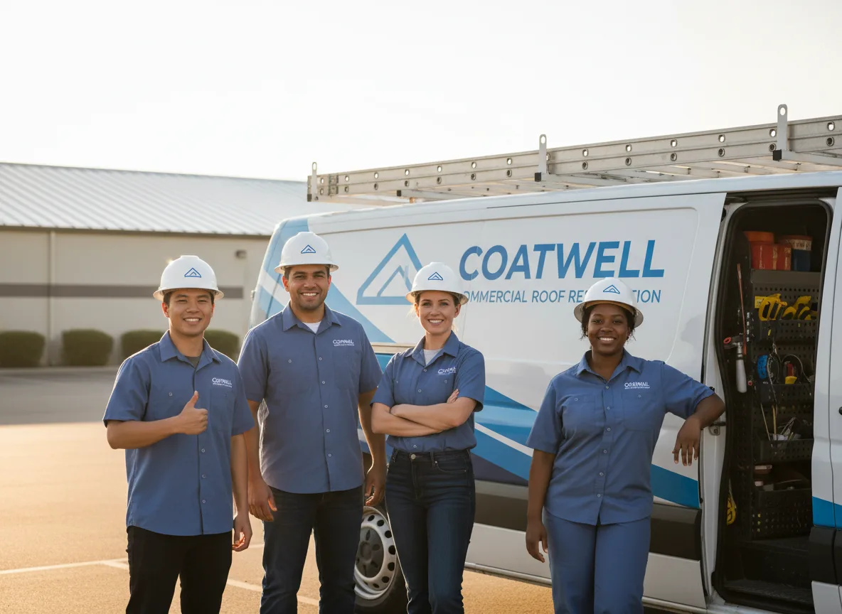 Commercial roof coating company in Sharon, GA